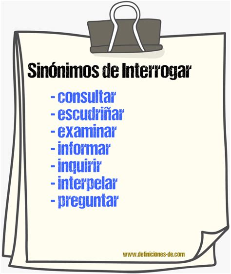 sinonimos preguntas|interrogar.